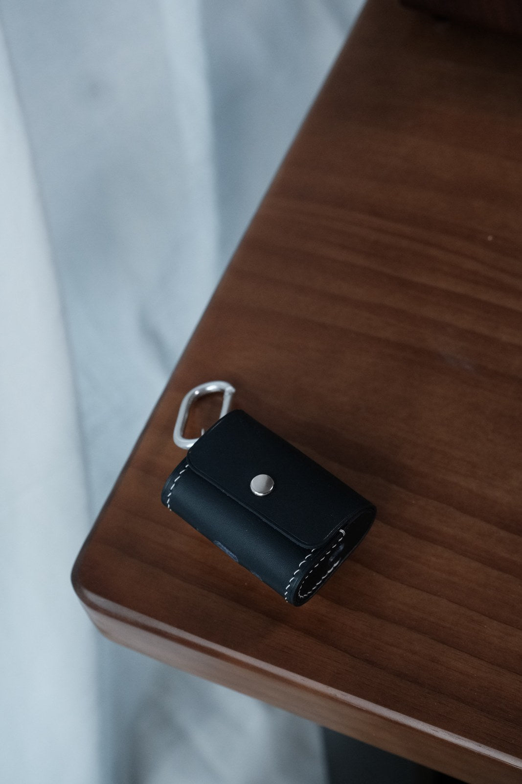 AirPods Pro套 · Boss Navy｜Tips & Needles 手工皮具