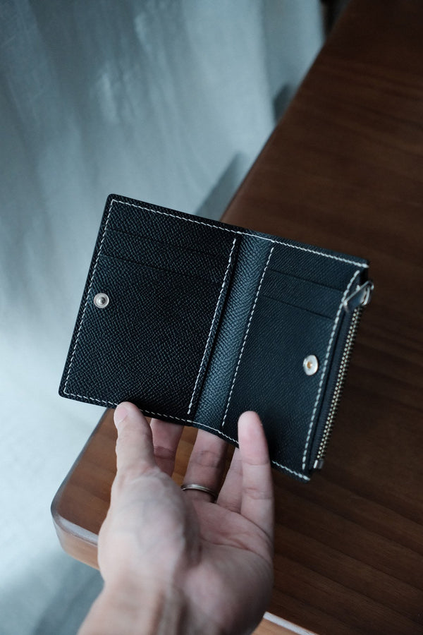 拉鍊卡包 · Epsom｜Tips & Needles 手工皮具