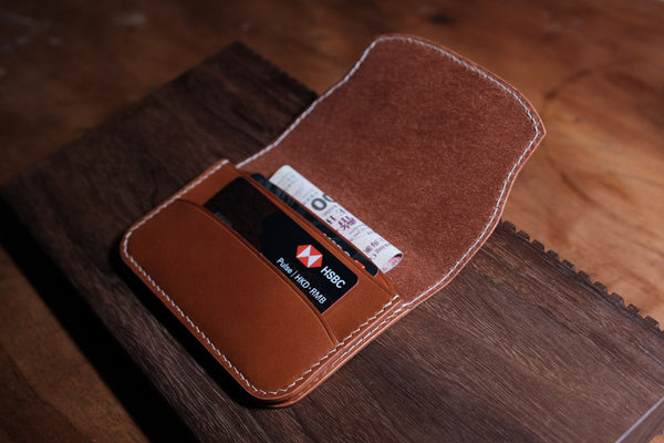 日系簡約銀包 · Buttero｜Tips & Needles 手工皮具